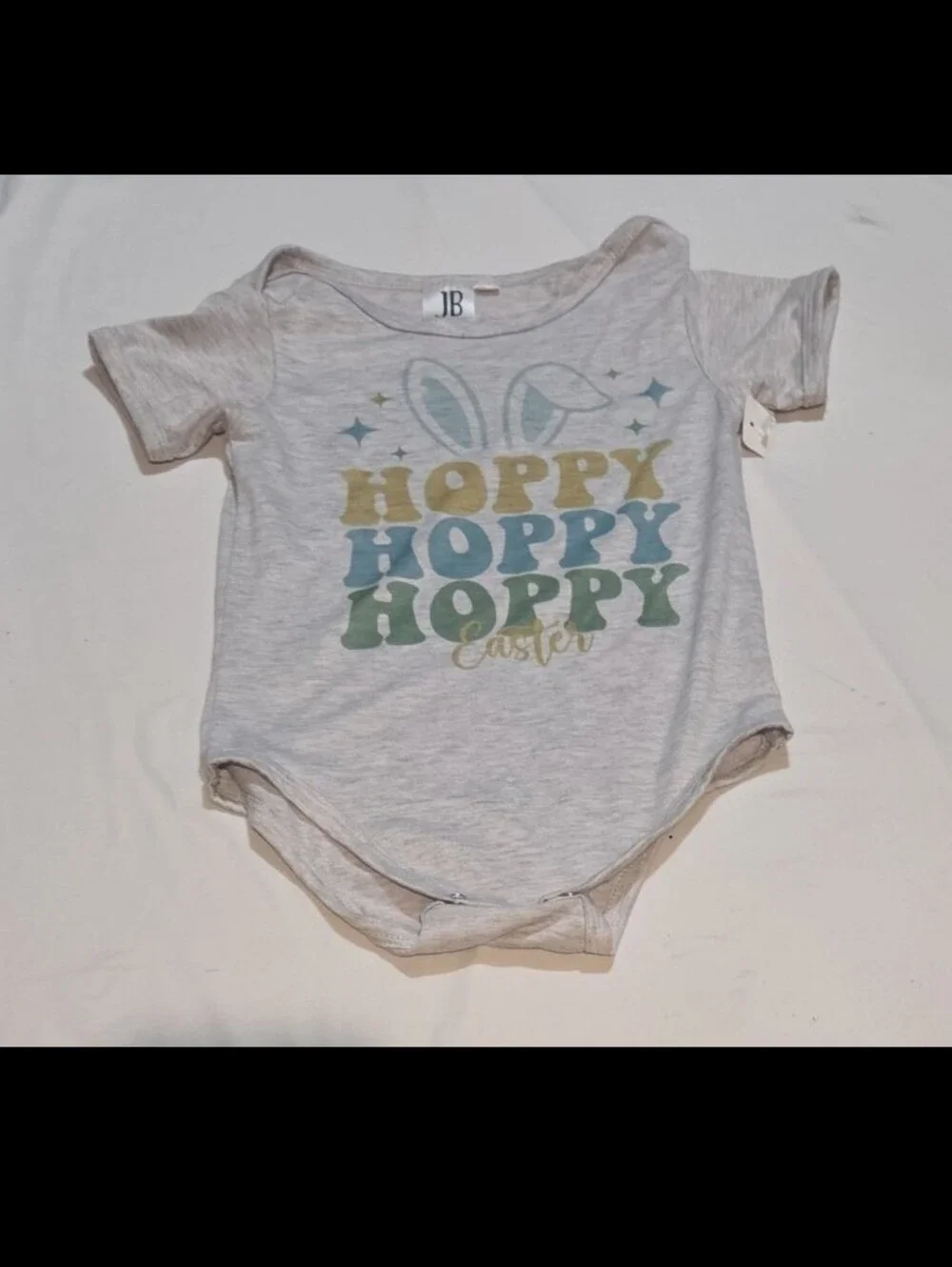 JB infant boy 18-24m easter happy onesie #05